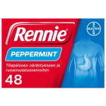 RENNIE PEPPERMINT 48  imeskelytablettia