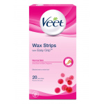 Veet Waxstrips Normal Hud, 20 st 