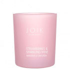 JOIK Home & SPA Tuoksukynttilä Strawberries & Sparkling Wine