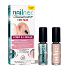 Nailner Hoida Ja Lakkaa Liuos 2x5 ml siveltimellä levitettävä