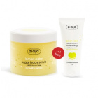 PT Ziaja Lemon cake sokerikuorinta 300 ml + käsivoide 50 ml