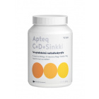 Apteq C+D+Sinkki 90 purutabl