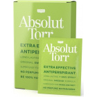 Absolut Torr Wipe Antiperspirantti kosteuspyyhe, 10 kpl