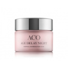 ACO Face Age Delay Night Cream Normal Skin hajustettu 50 ml