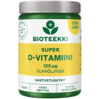 Bioteekki SUPER D-vitamiini 125 µg 30 kaps