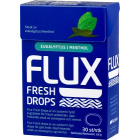PT Flux Fresh Drops Eukalyptus-menthol imeskelytabletti, 30 tabl.