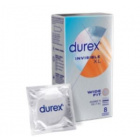 Durex Invisible XL Wide Fit Kondomi 8 kpl