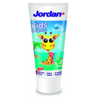 Jordan Kids 0-5 v mieto mansikan makuinen hammastahna, 50 ml 
