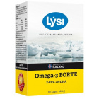 Lysi Omega-3 Forte kalaöljykapseli, 80 kaps.