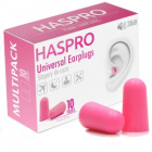 Haspro Universal korvatulpat pinkki 10 paria