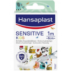 Hansaplast Kids Sensitive Animal lastenlaastari 1 m x 6 cm