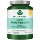 Bioteekin Super Magnesium bonuspakkaus, 100 + 20 tabl