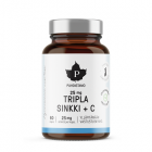 Puhdistamo Tripla Sinkki 25 mg + C, 60 kaps.