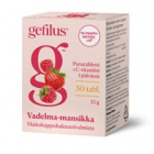 Gefilus Vadelma-Mansikka maitohappobakteeri purutabletti, 30 kpl