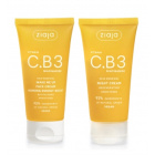 Ziaja C.B3 wake me up päivävoide 50 ml + yövoide-naamio 50 ml setti